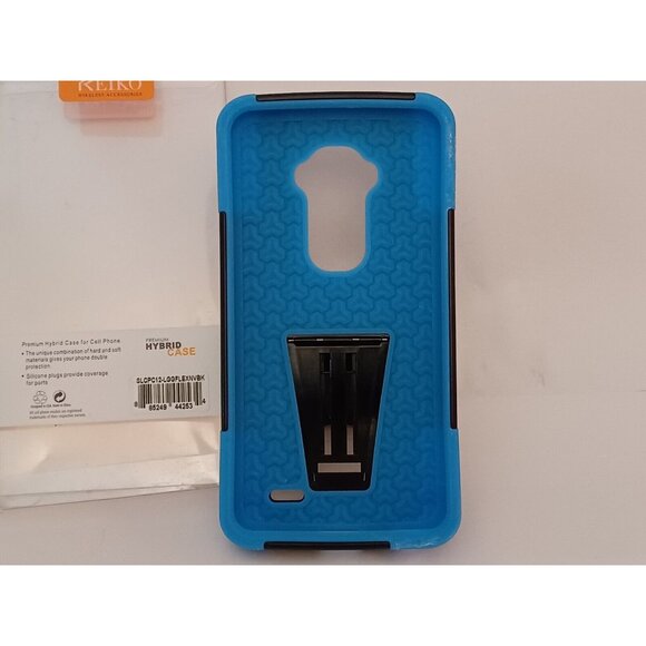 Reiko Silicon Case with Protector Cover with Kickstand for LG Nexus 5, Blue - Picture 1 of 12